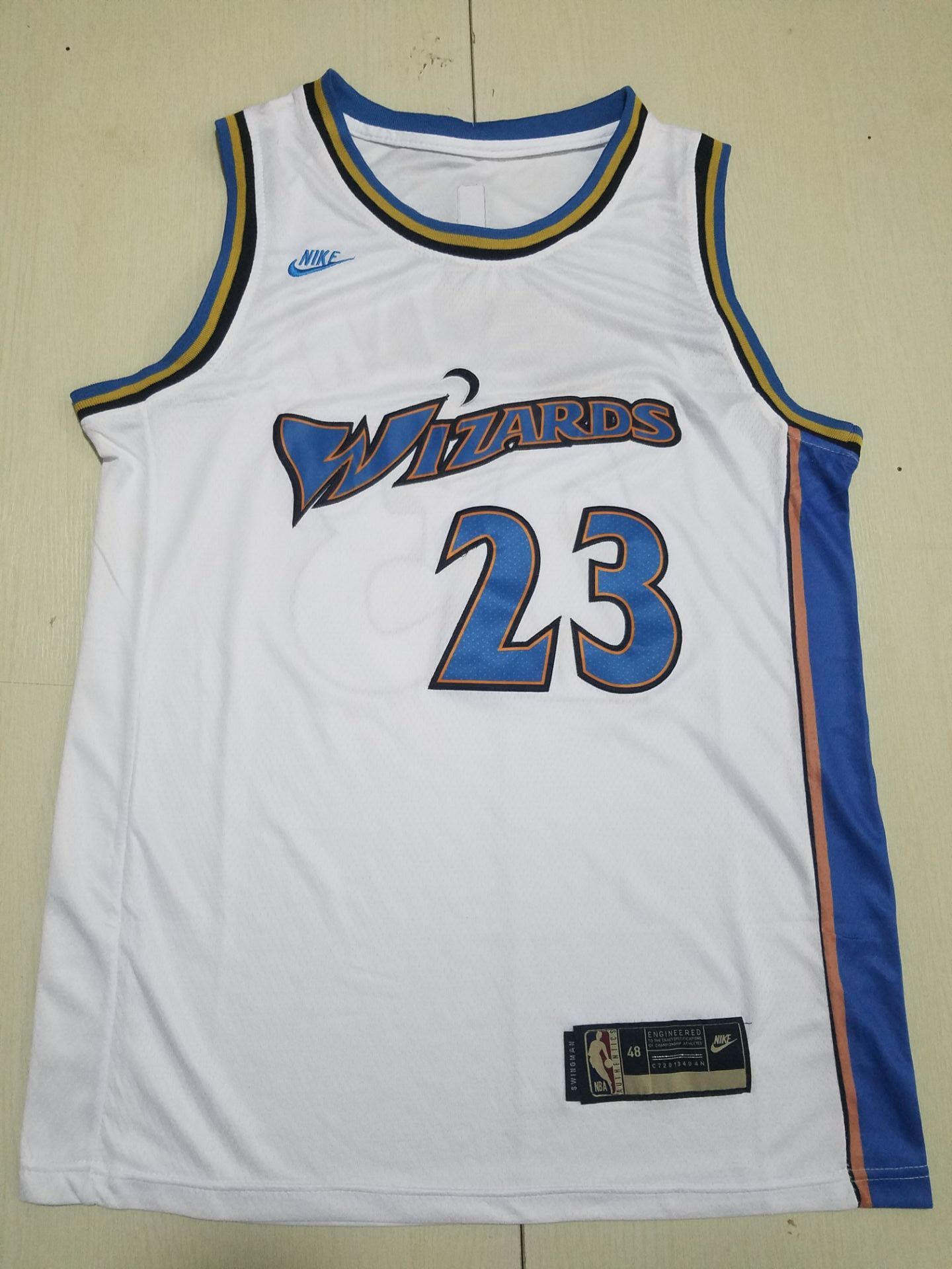 Men Washington Wizards #23 Jordan White 2022 Nike NBA Jersey->denver nuggets->NBA Jersey